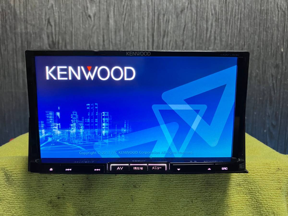 Kenwood MDV-L500(2014年製) ☆KENWOOD ケンウッド MDV-L500 (2014年製) メモリーナビ☆2012年地図