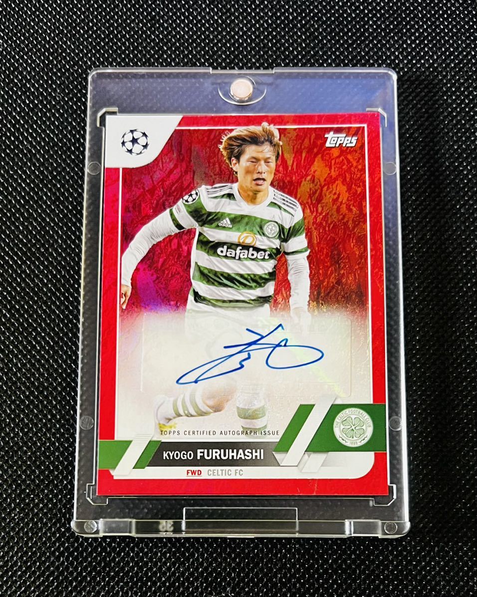 【お得，100%新品】 5枚限定 古橋亨梧 KYOGO FURUHASHI Topps Chrome UCC 2022/2023 Chrome Autographs 直筆サイン(その他)｜売買されたオークション情報、yahooの商品情報をアーカイブ公開 - オークファン シングルカード