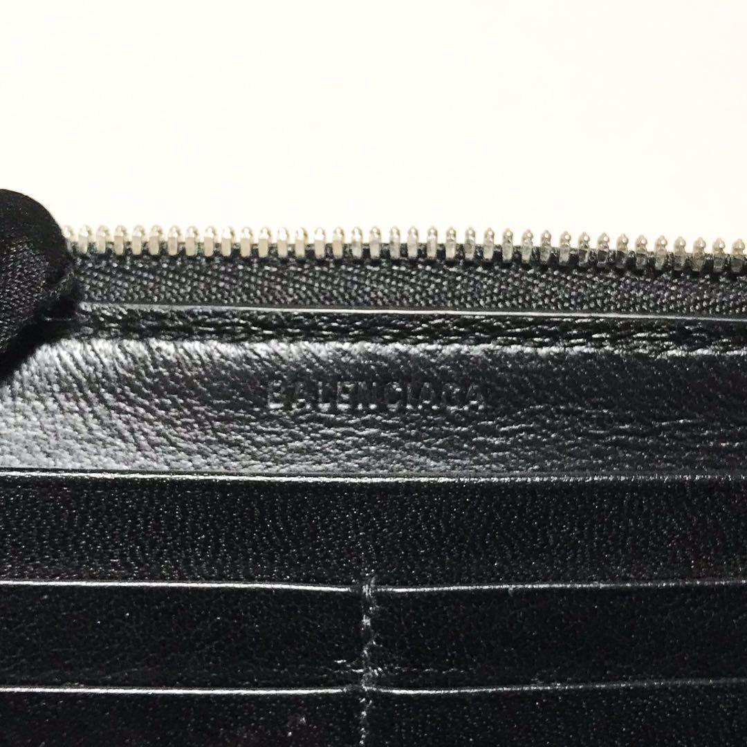 付属品付き】BALENCIAGA バレンシアガ 長財布 エブリエデイ ラウンド