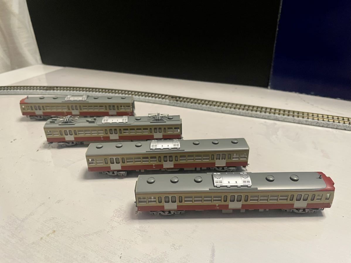 KATO 未走行 10-1103. 西武鉄道 101系 赤電 4両セット＋14301E1. 西武