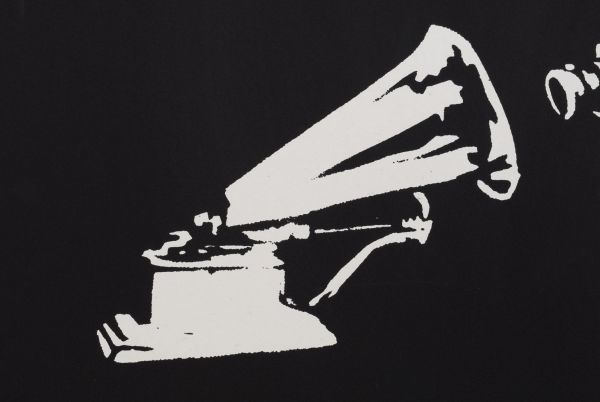 希少 WCP Banksy バンクシー HMV リプロダクション シルクスクリーン