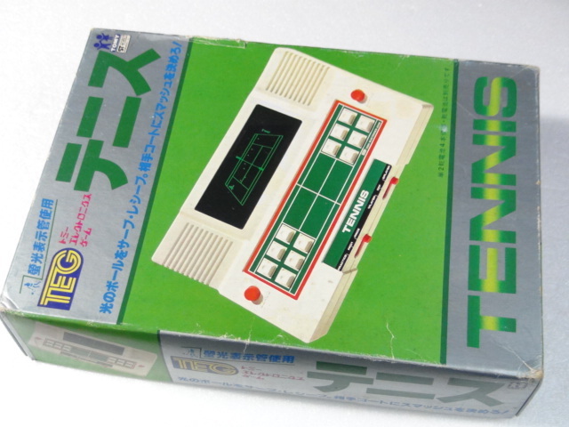 再 TOMY TEG TENNIS トミー エレクトロニクス ゲームテニス 蛍光表示管