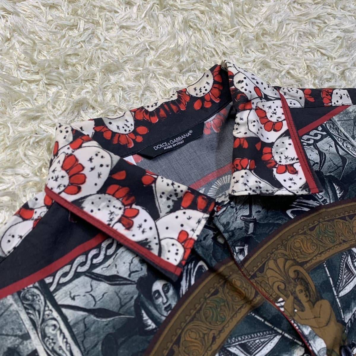 ドルチェ&amp;ガッバーナ『圧倒的な存在感』DOLCE&amp;GABBANA 半袖シャツ