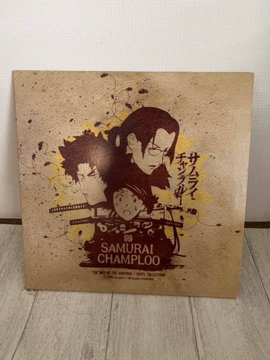 SAMURAI CHAMPLOO LP レコード アナログ盤 nujabes サムライ