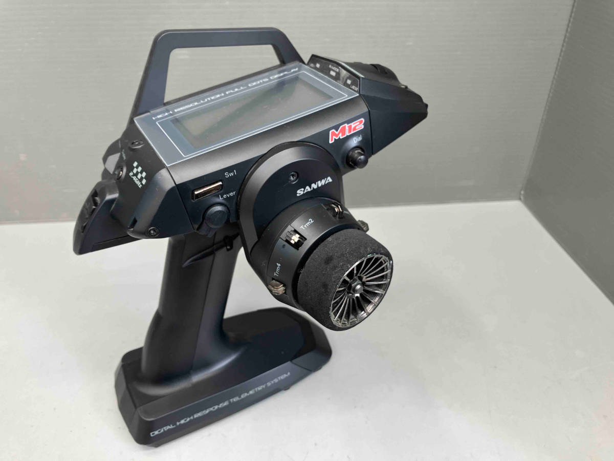 サンワ M12 送信機 ラジコン バッテリーなし