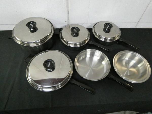 U 佐⑨ 6 インコア 鍋セット INKOR アメリカ製 ステンレススチール