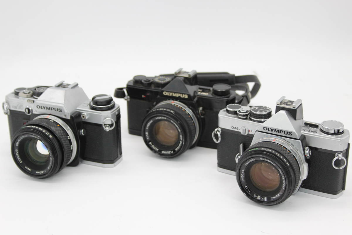 ジャンク】オリンパス OLYMPUS OM-1/OM-2/ レンズセット 修理 部品取り