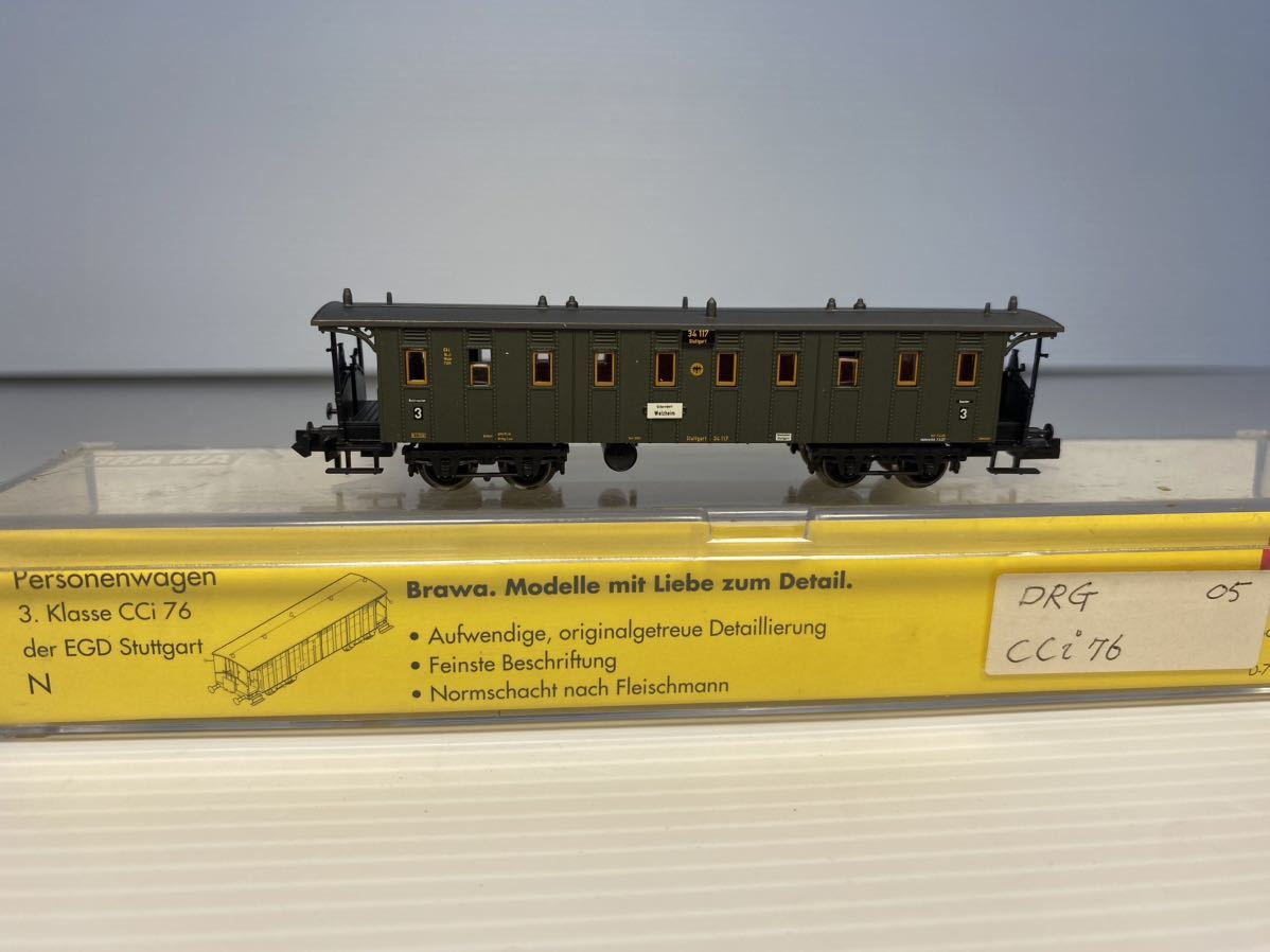 【保管品美品】M566 BRAWA 1871 客車