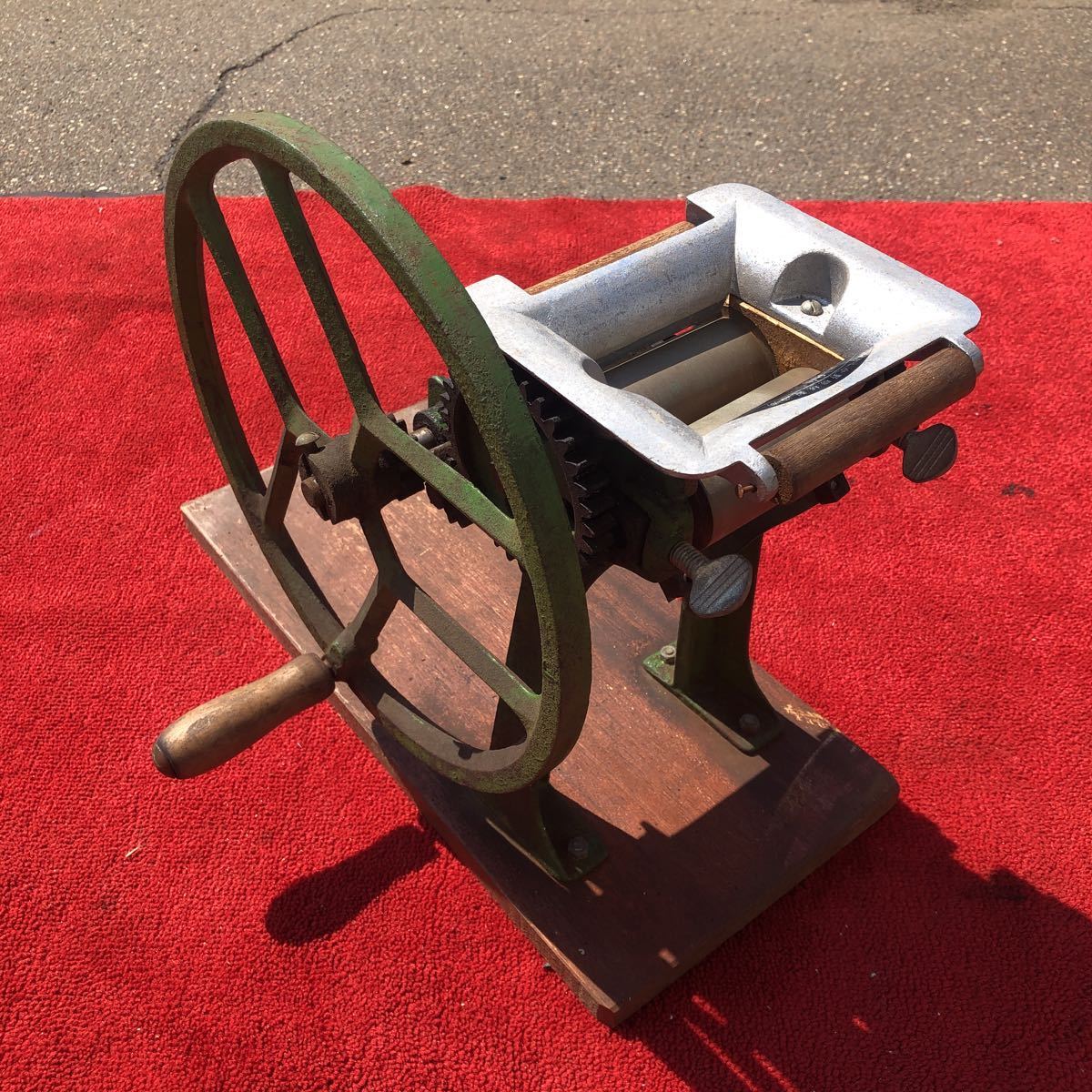 小野式製麺機 製麺機 小野式 I型 可動確認 小野式