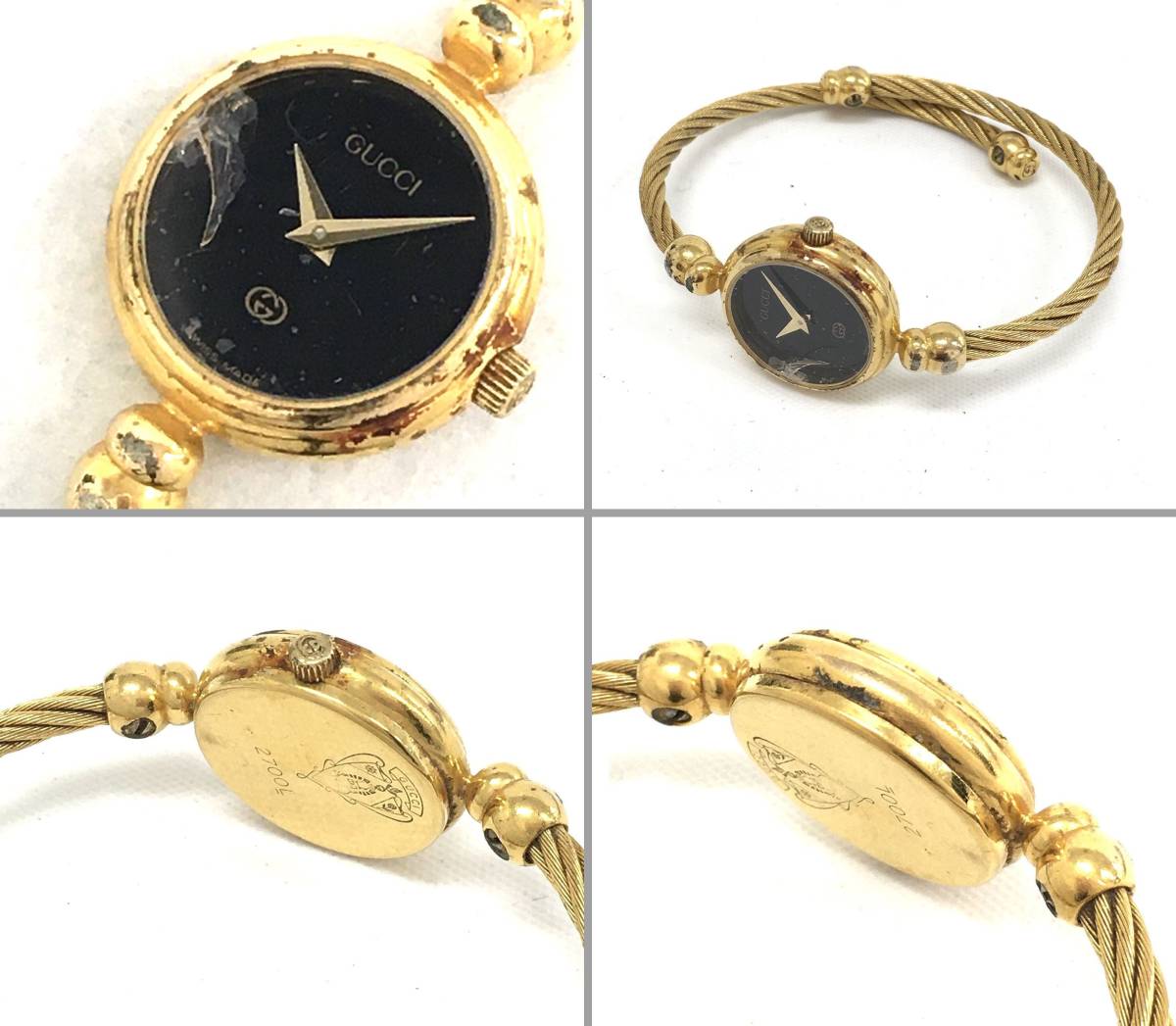 T8/174 Christian Dior クリスチャンディオール GUCCI グッチ 時計