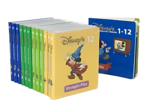 ディズニー英語 ストレートプレイ 1-12ブルーレイ 最新版 DWE DWE