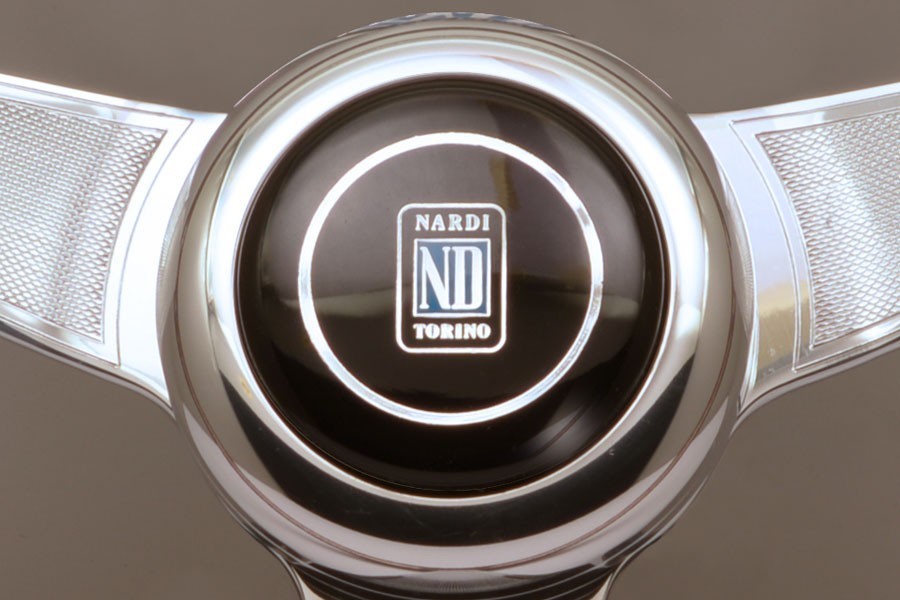 NARDI ステアリング ANNI'60 ウッド/グロッシーポリッシュスポーク 38Φ