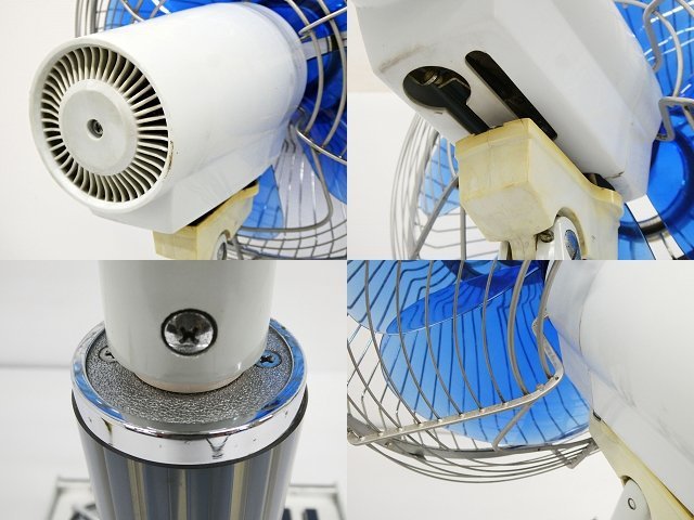 ○ 昭和レトロ!! TOSHIBA 東芝 扇風機 Suiren H-30EA 4枚 羽根 首振り