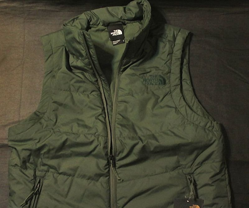 本物正規◆ノースフェイス◆中綿ダウンベスト/中Heatseeker JUNCTION INSULATED■M■カーキグリーン/THYME■新品■アメリカ限定