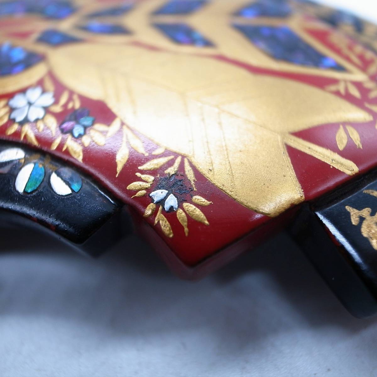 扇面/矢羽根/帯留め/蒔絵/螺鈿細工/アンティーク帯留 扇面⁄矢羽根⁄帯留め⁄