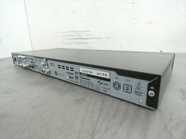 500GB☆17年☆パナソニック/DIGA☆HDD/BDレコーダー☆DMR-BRW520☆2