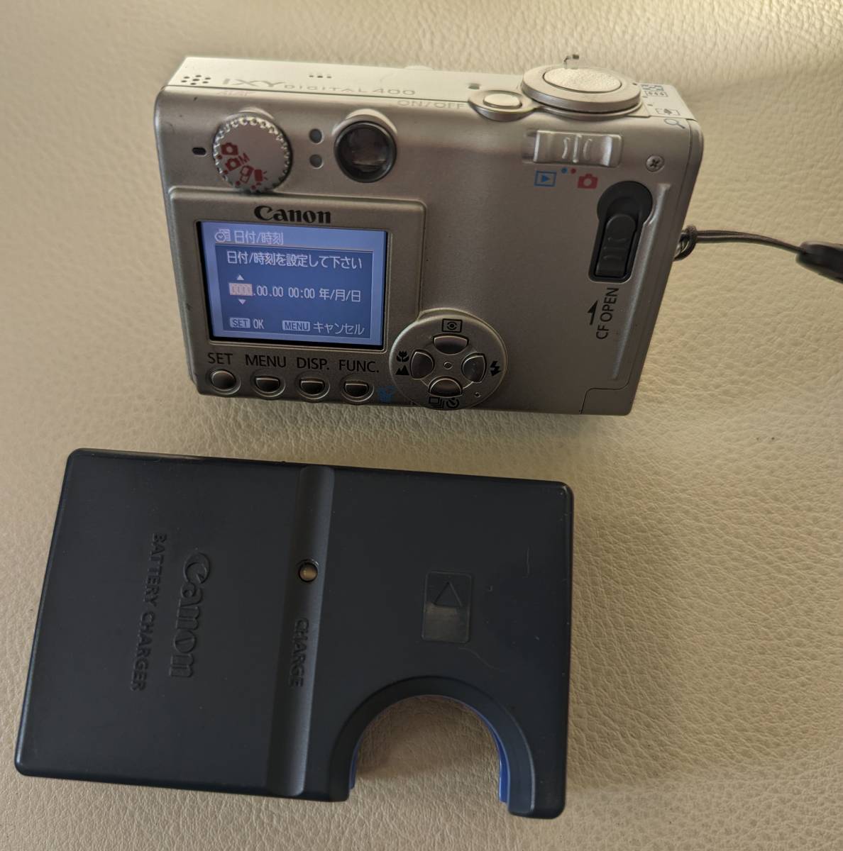 CANON 【コンパクトデジタルカメラ】IXY DIGITAL 400 ジャンク扱い品