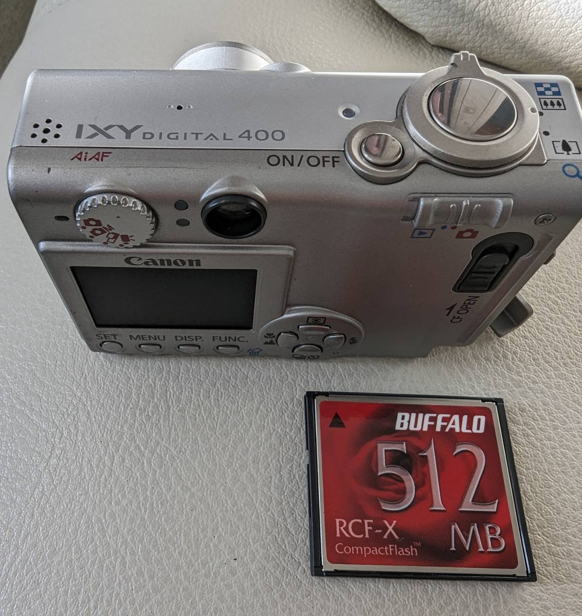 CANON 【コンパクトデジタルカメラ】IXY DIGITAL 400 ジャンク扱い品