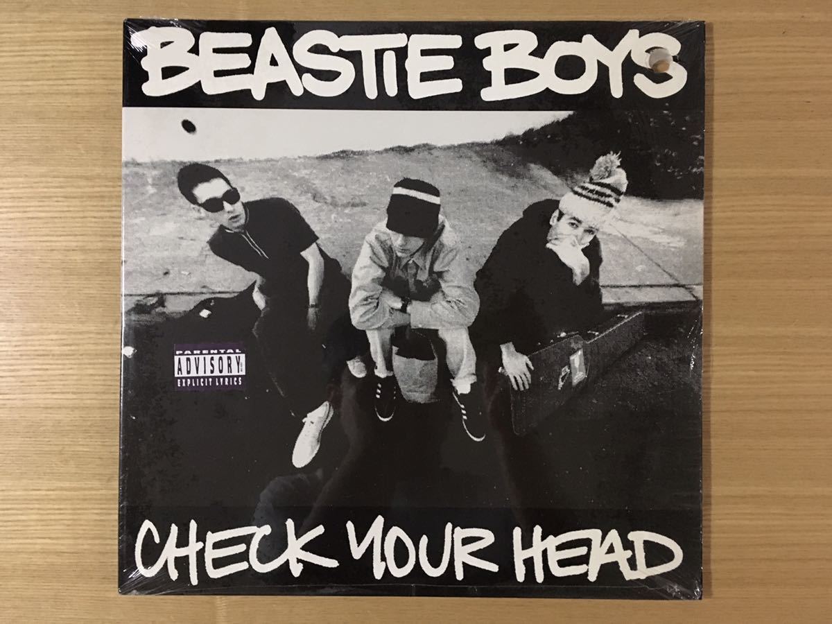 【 US盤 Org 美盤 シュリンク 】Beastie Boys / Check Your Head オリジナル 2LP 見開きジャケット ハイプ・ステッカー