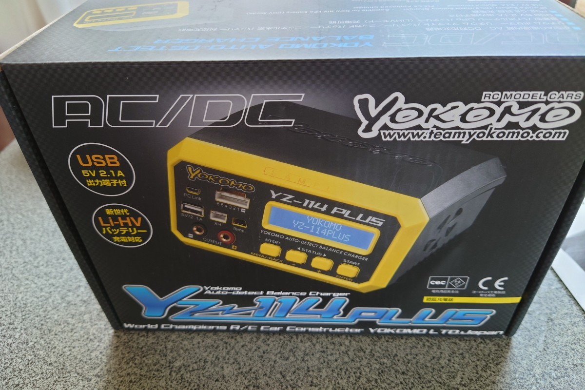 AC⁄DC : 急速充放電器 YZ-114 PLUS YZ-114PLUS ヨコモ 新型 おもちゃ