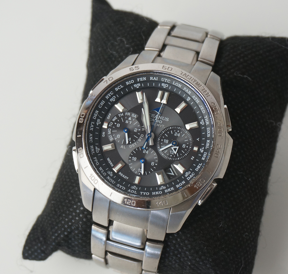 CASIO カシオ オシアナス クラシック ソーラー電波 メンズ 腕時計 