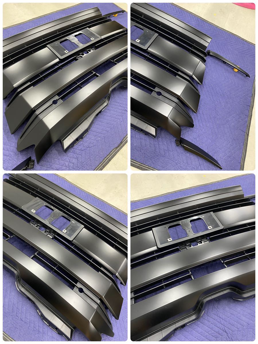 塗装品 90系 ノア フロントグリル マットブラック 塗装後未使用