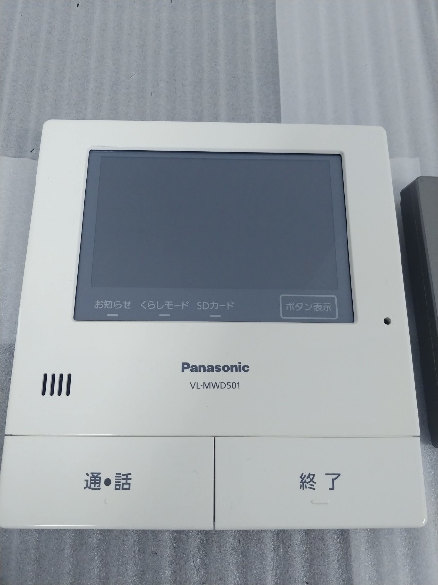 動作品 パナソニック VL-V571L 玄関子機 ＋ VL-MWD501 テレビドアホン