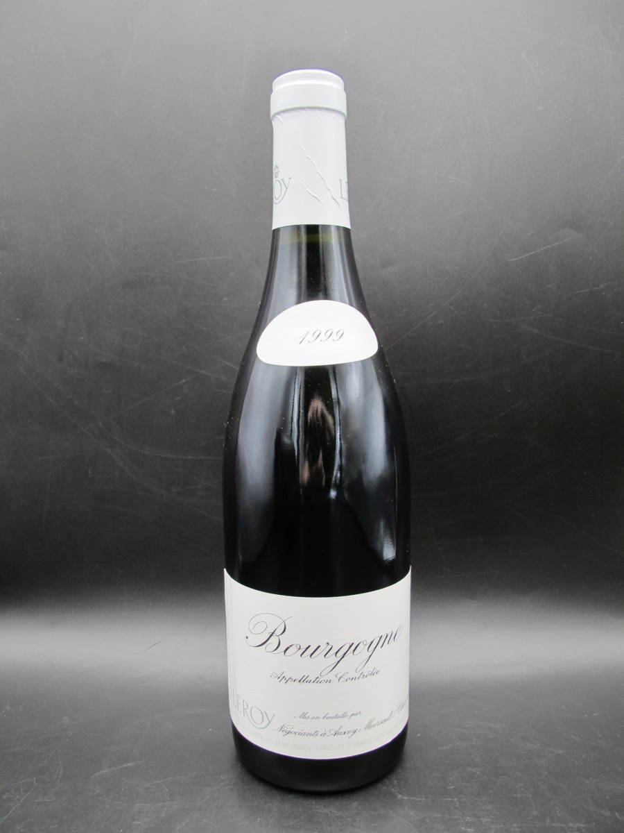 LEROY ルロワ Bourgogne ブルゴーニュ 1999 赤 750ml 12.5％【未開栓