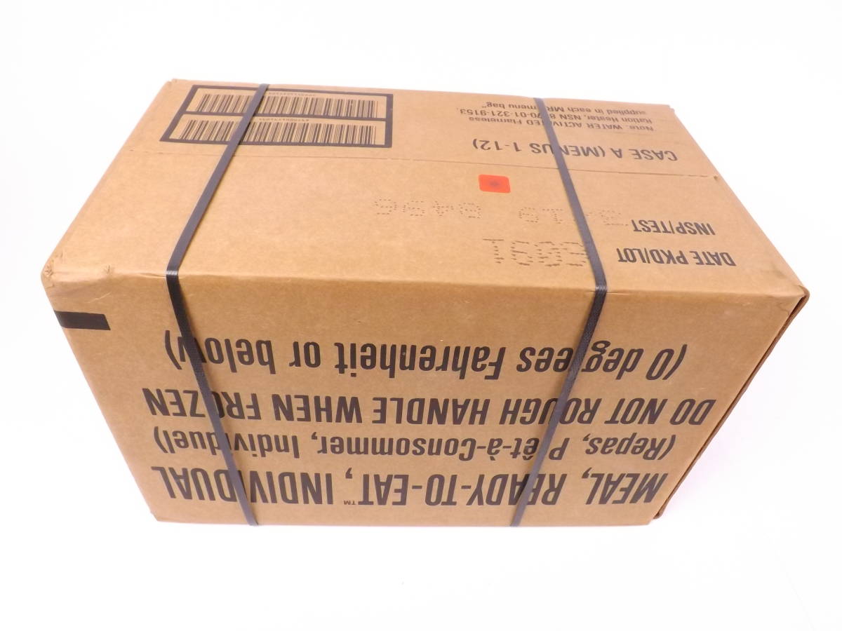 A 米軍放出品 MREレーション MRE CASE 米軍 公式通販 1箱 [9]