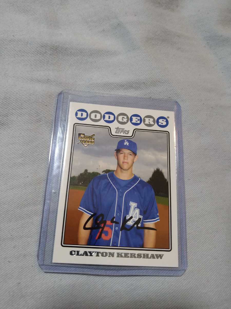2008 Topps Update UH240 クレイトン・カーショー Clayton Kershaw