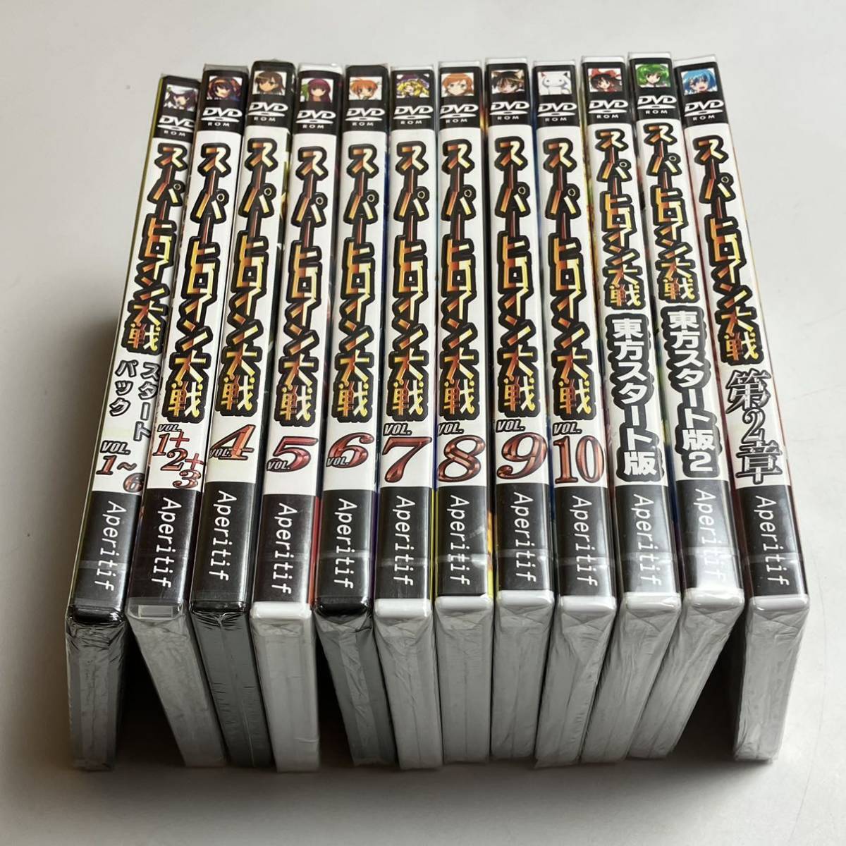 新品☆未開封 10本セット】スーパーヒロイン大戦 vol.1〜10 スタート 