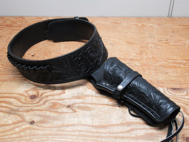 メーカー不明 MADE IN MEXICO ガンベルト 36インチ? 44/45 管理5R0828GT-C09