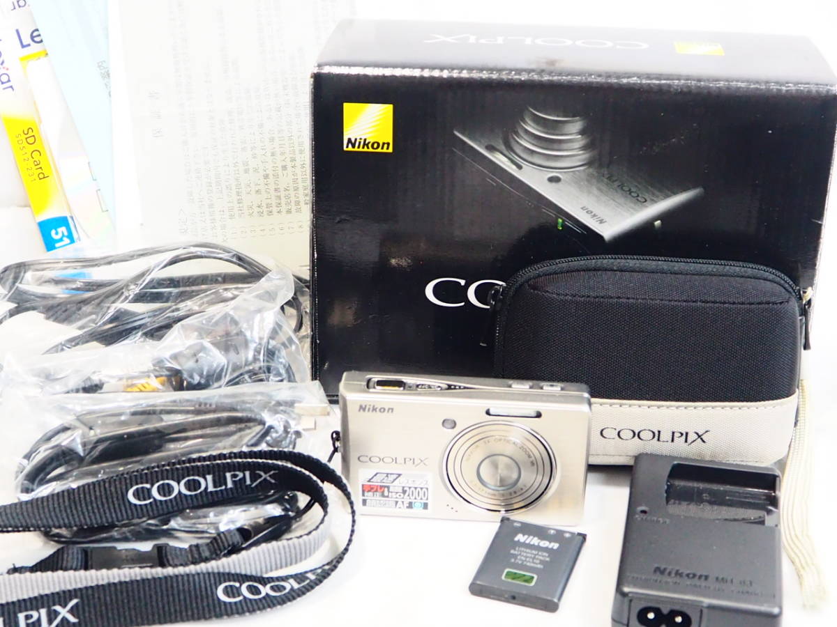 ◇ニコン/NIKON◇クールピックス/COOLPIX S500 カラー：シルバー