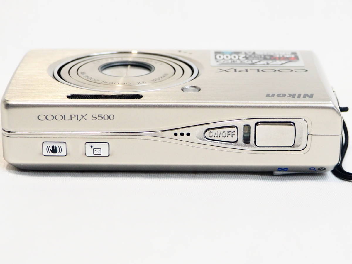 ◇ニコン/NIKON◇クールピックス/COOLPIX S500 カラー：シルバー