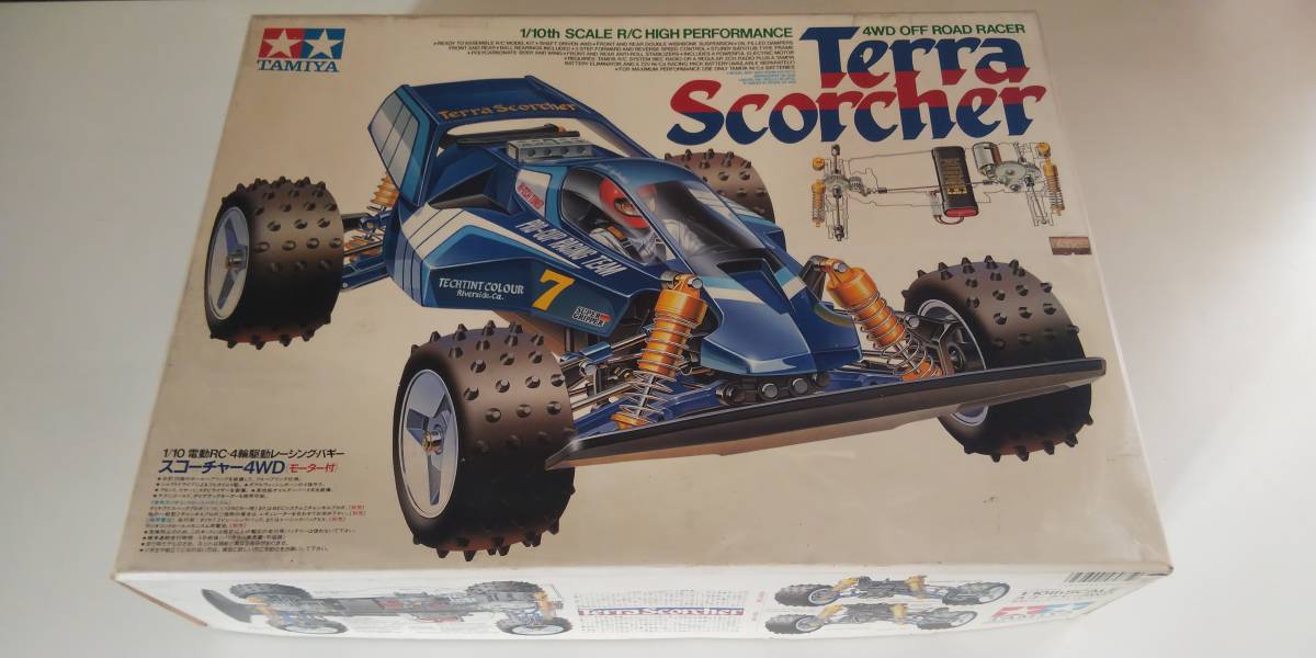 タミヤの1/10電動RCカー「テラスコーチャー」 タミヤ テラスコーチャー - Yahoo!オークション 1988年 TAMIYA タミヤ