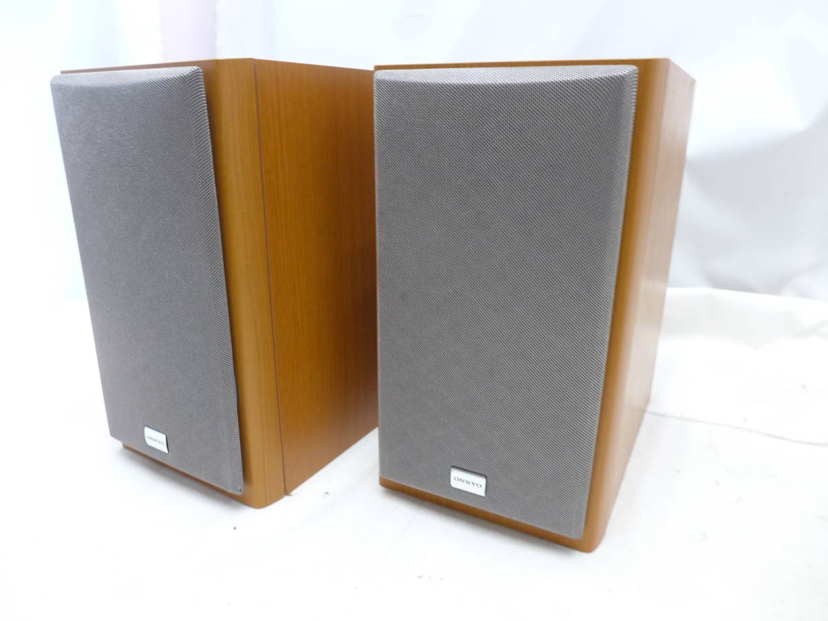 100%新品，品質保証 ONKYO D-F700 スピーカー ペア ブックエンド 70W 6&Omega; 薄茶 2way(スピーカー本体)｜売買されたオークション情報、yahooの商品情報をアーカイブ公開 - オークファン ONKYO
