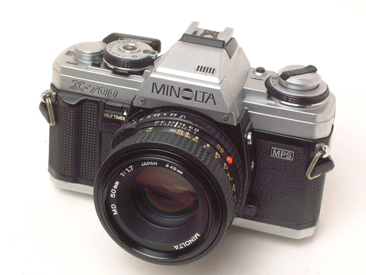 Minolta X-700 Camera MD Film - MPS 50mm with 35mm SLR – The Lens + 