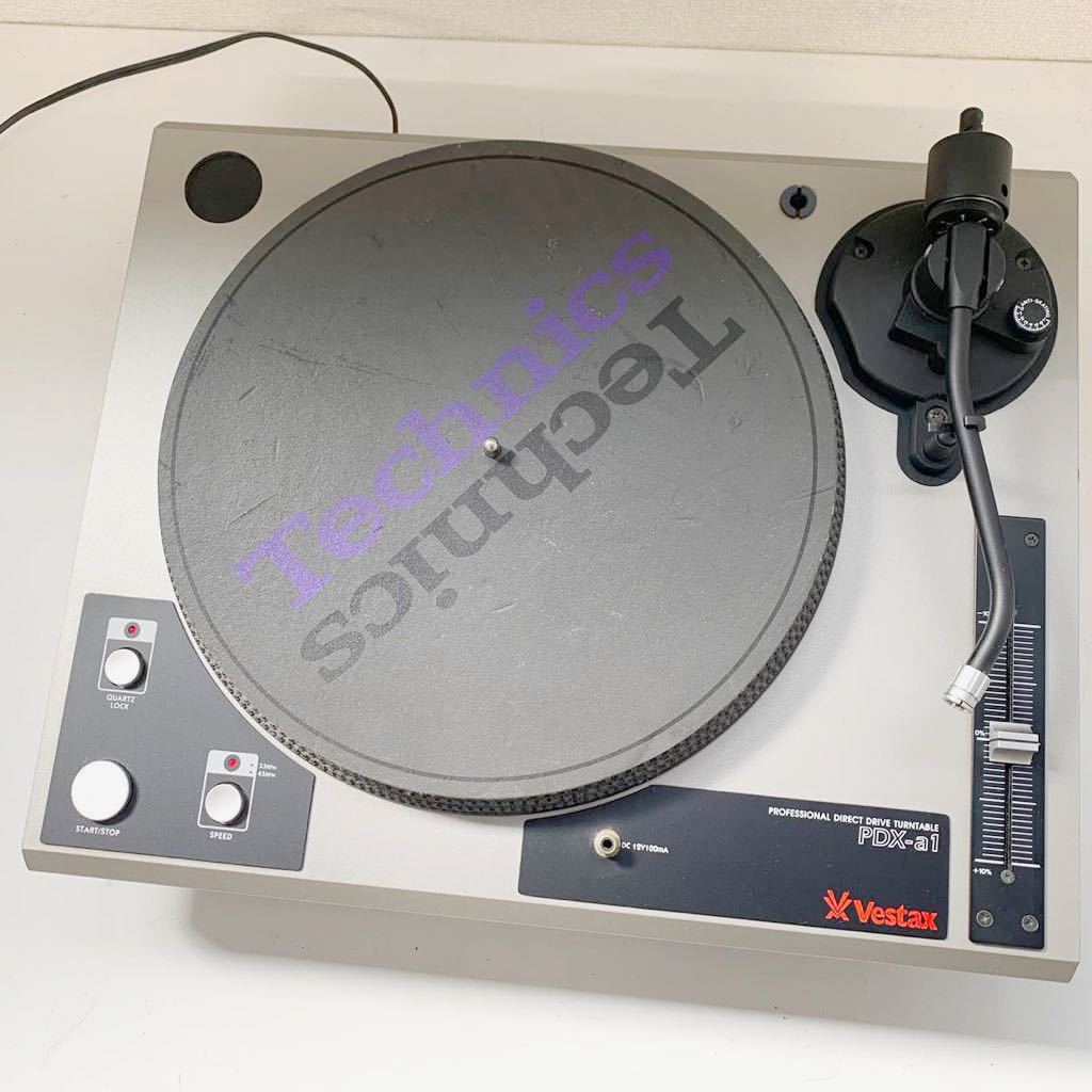 Vestax PDX-a1 ターンテーブル DJ用ターンテーブル 中古 現状品 通電
