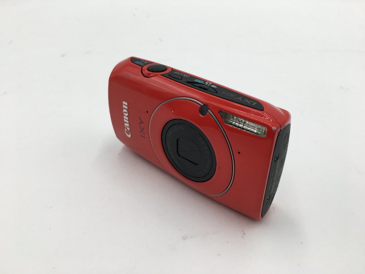キャノン IXY デジカメ レッド CANON PC-1473 ケース付き メーカー直販
