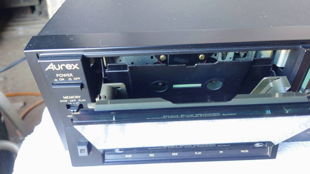 オーレックス Aurex PC-X66AD カセットデッキ 東芝 deck TOSHIBA⁄Aurex 