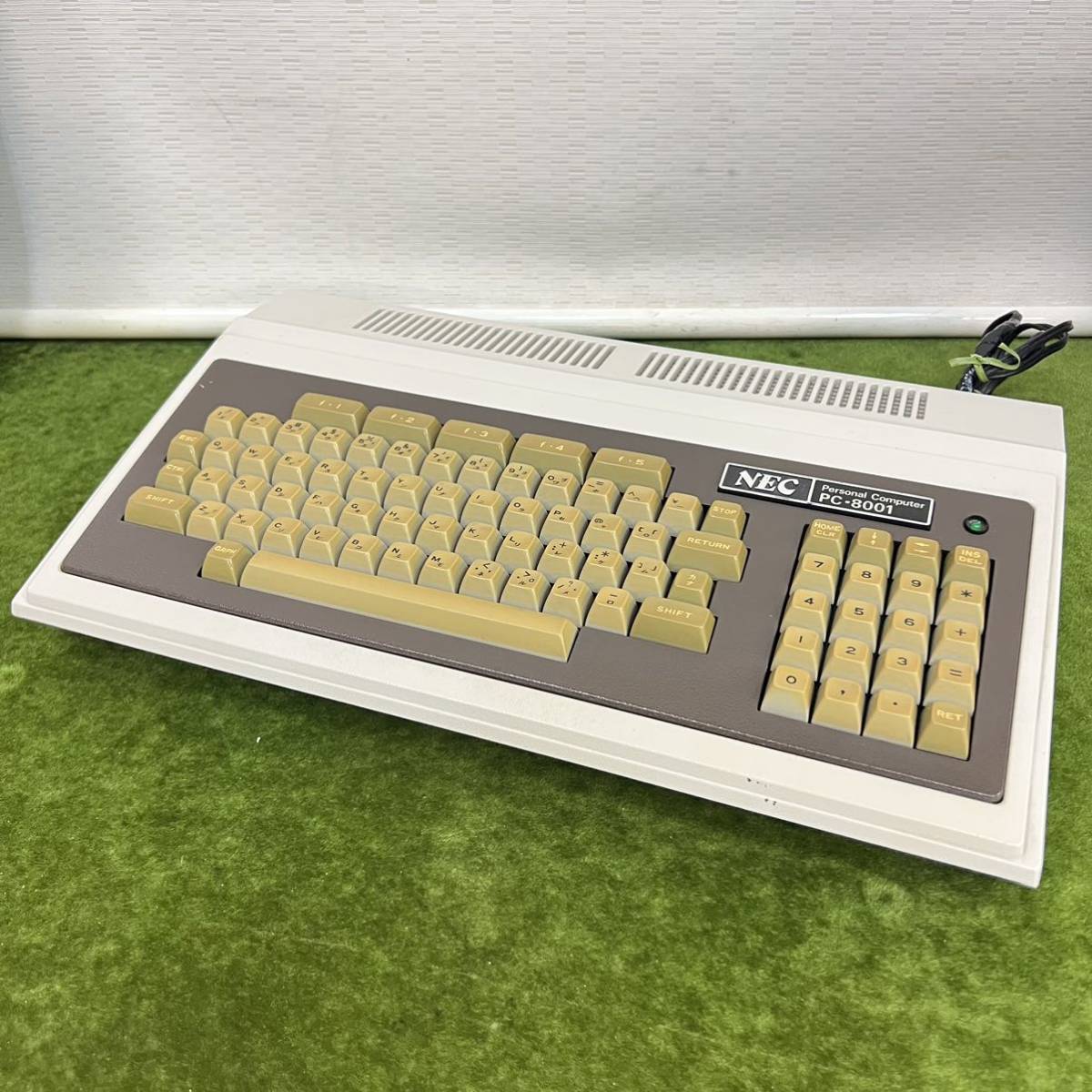 通電確認済み/NEC PC-8001 パーソナルコンピューター/昭和レトロ/旧型