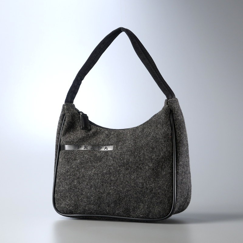 TG2555*イタリア製 PRADA プラダスポーツ ウールフェルト アクセサリー 