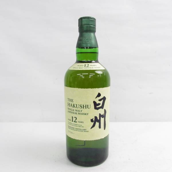 シングルモルト白州12年旧ボトル 700ml 43% S468｜Yahoo!フリマ（旧