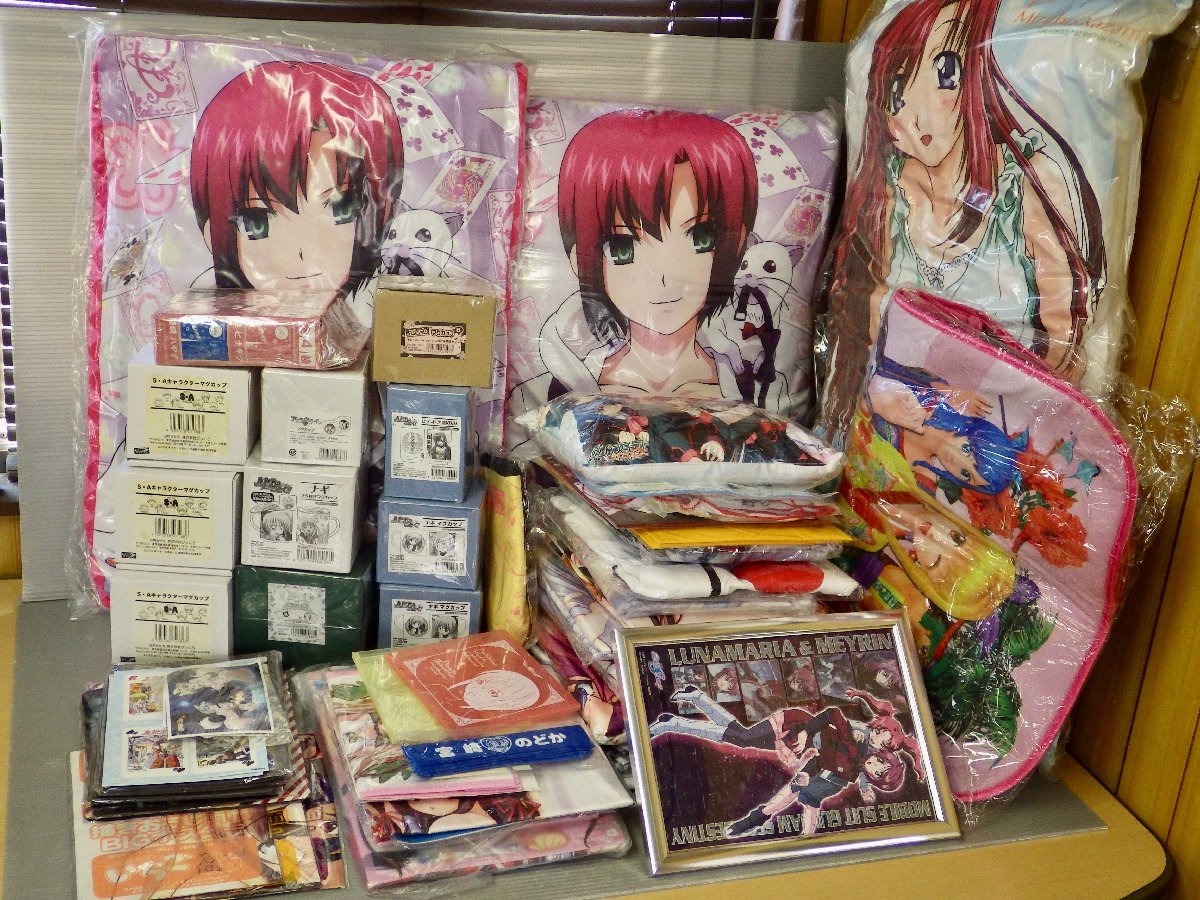 大量まとめ売り｜ハヤテのごとく!/Rio RainbowGate!/D.C.II P.C./他アニメやゲームグッズ 大量おまとめ品【A】マグカップ/タオル/他