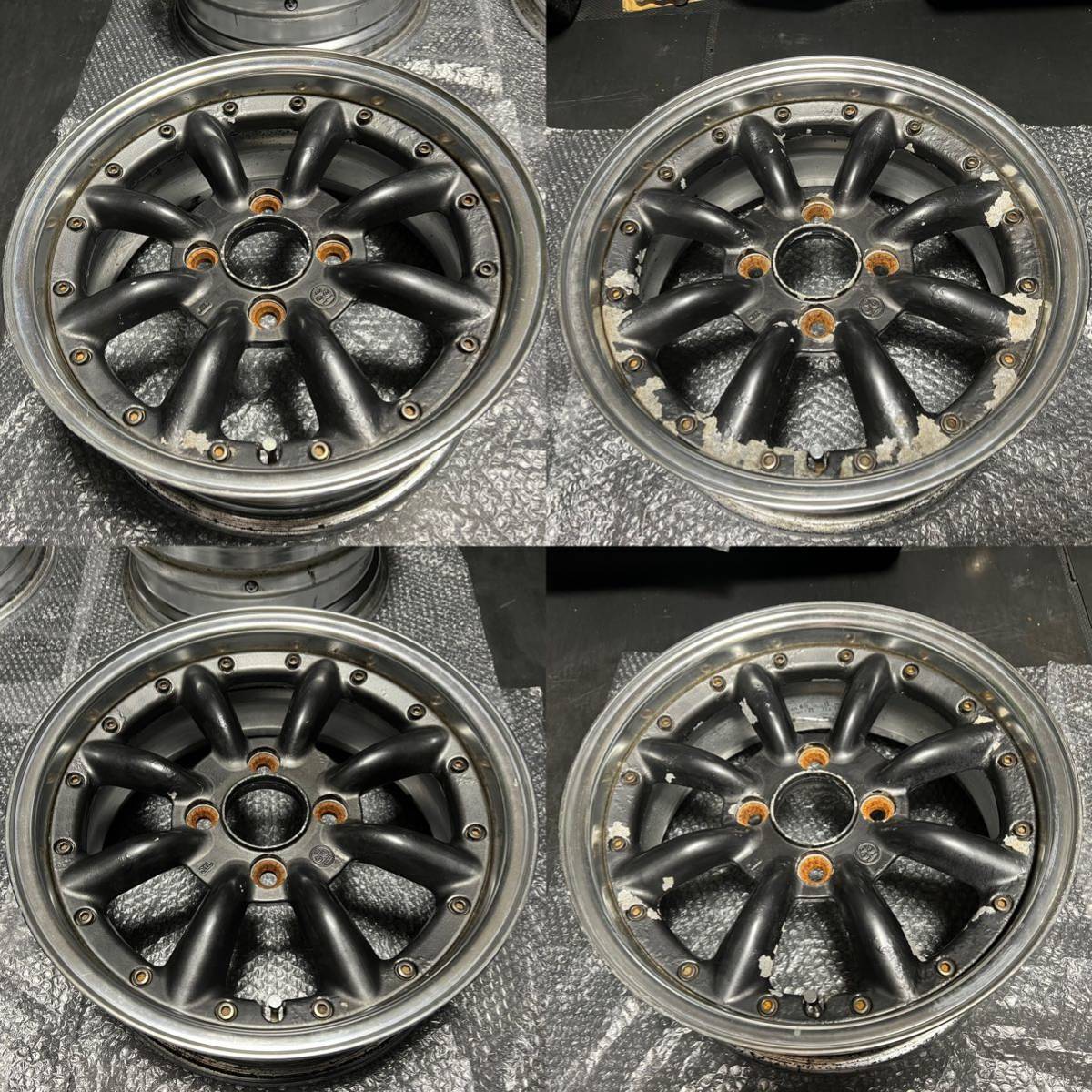 WATANABE ワタナベ RS8 3ピース 15インチ 6.5J(Aディスク)+21 WATANABE ワタナベ RS8 3ピース 15インチ 6.5J(Aディスク)+21