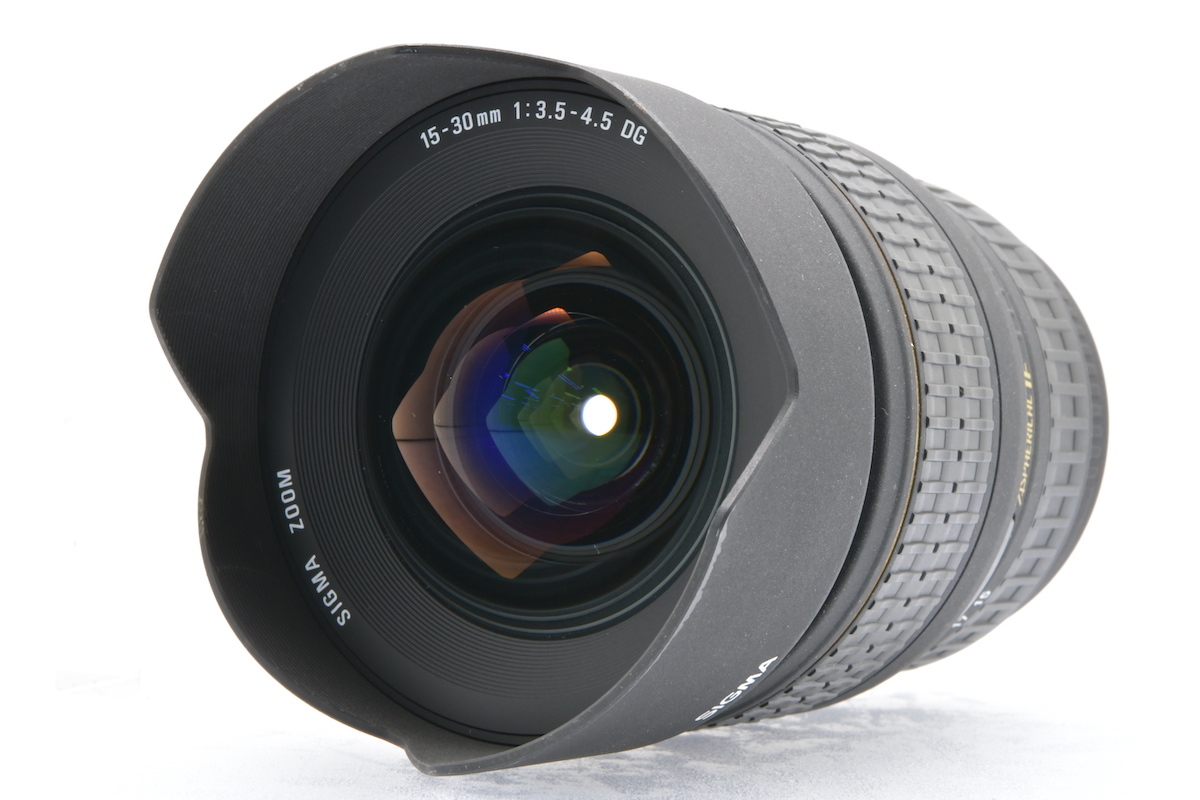 SIGMA EX ZOOM 15-30mm F3.5-4.5 DG IF EFマウント シグマ 超広角