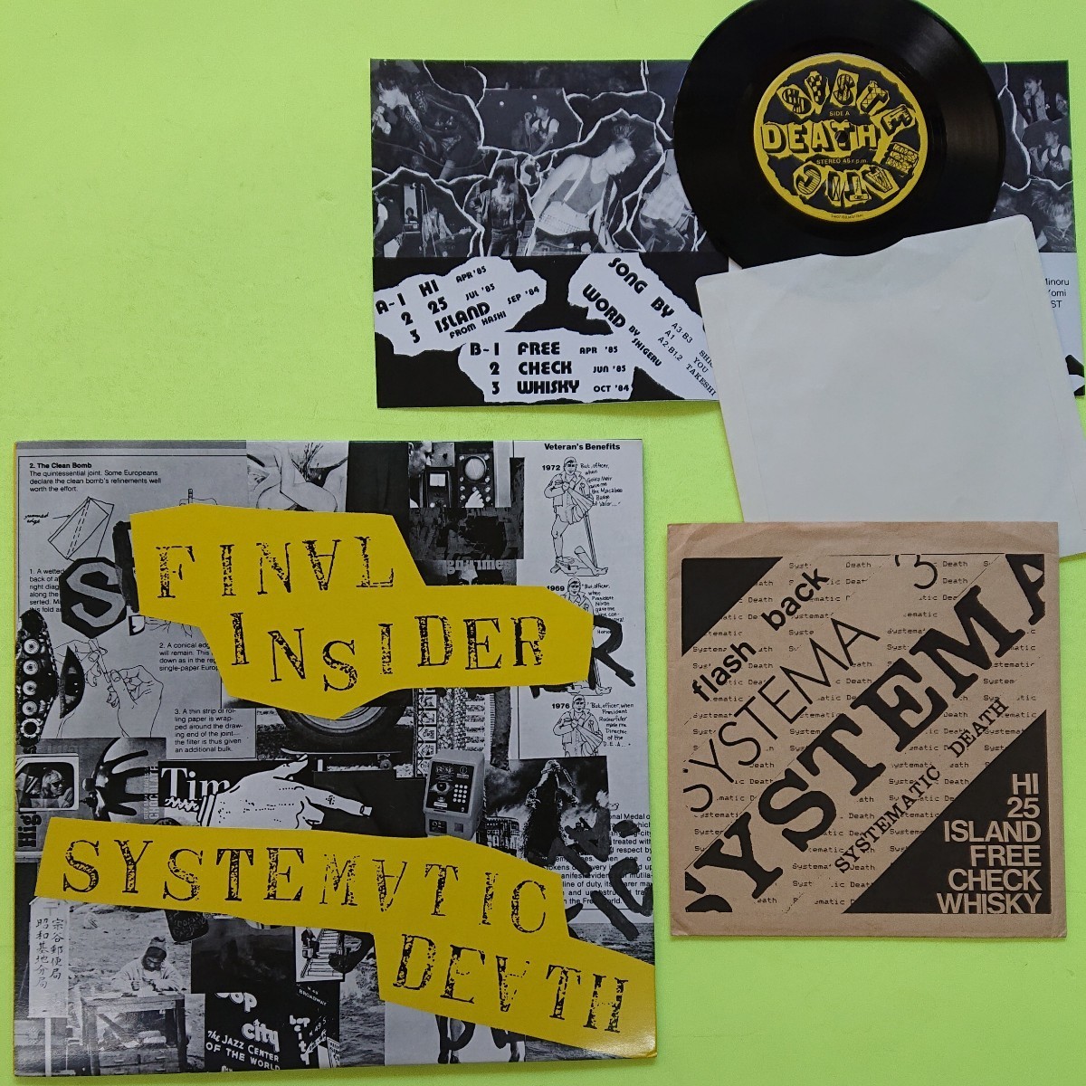LP/SYSTEMATIC DEATH〈LUCKY TIME!〉シングル付 – INSIDER FINAL 