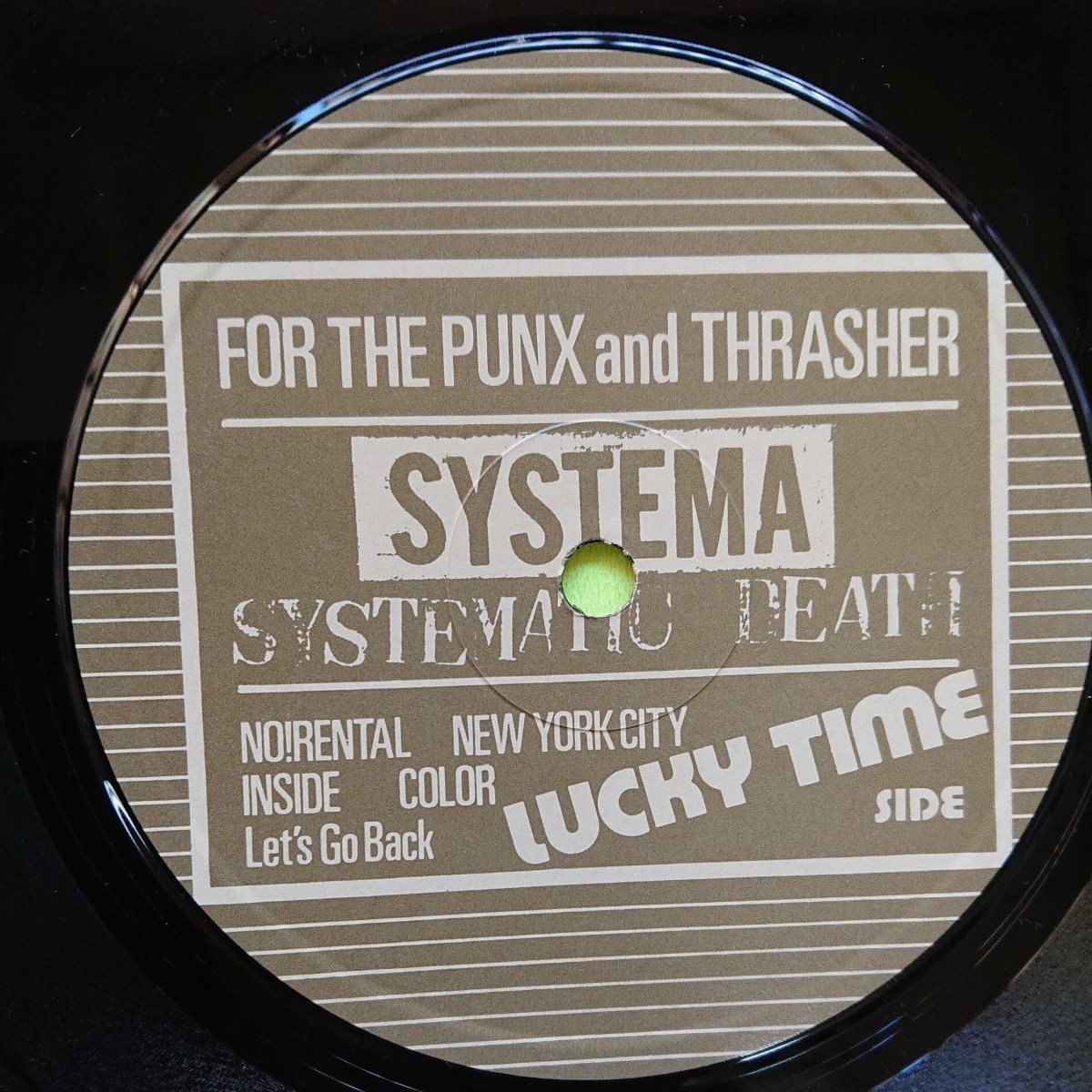 LP/SYSTEMATIC DEATH〈LUCKY TIME!〉シングル付 – INSIDER FINAL 