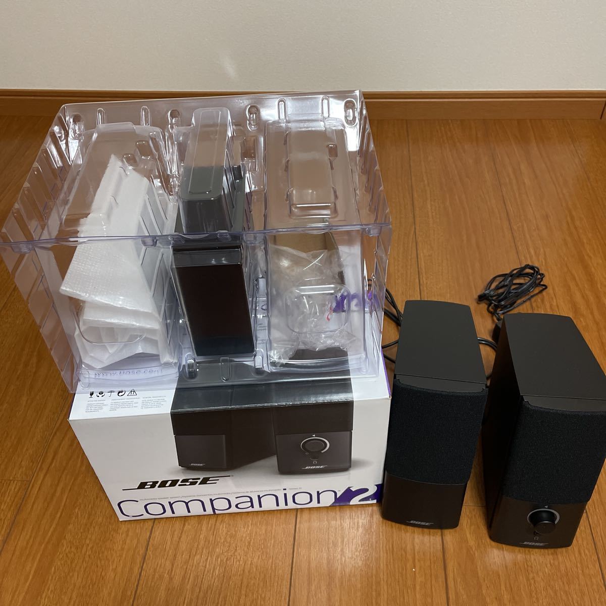 美品 Bose Companion 2 Series III multimedia speaker system PC 