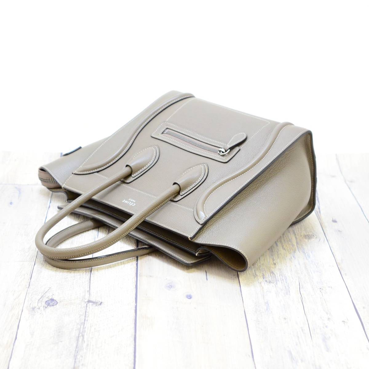 58834☆1円スタート☆CELINE セリーヌ 極美品 ラゲージミニ 横型